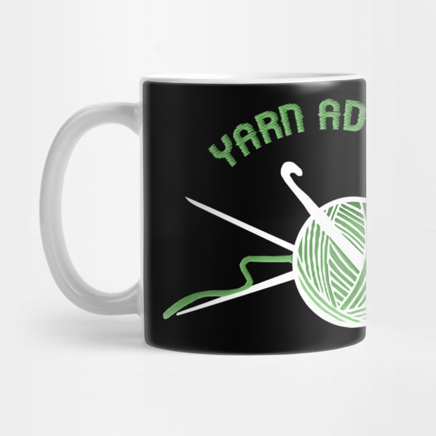 Yarn Addict by Things2followuhome